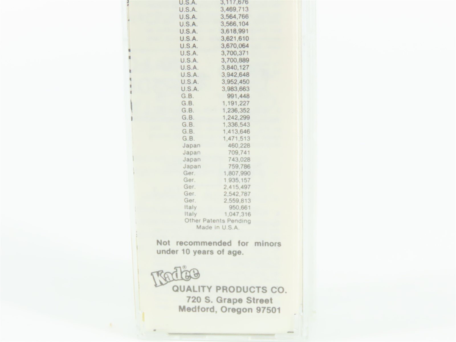 N Scale Micro-Trains MTL/Kadee 47310 RPRX Rath Packing Co 40' Wood Reefer #507