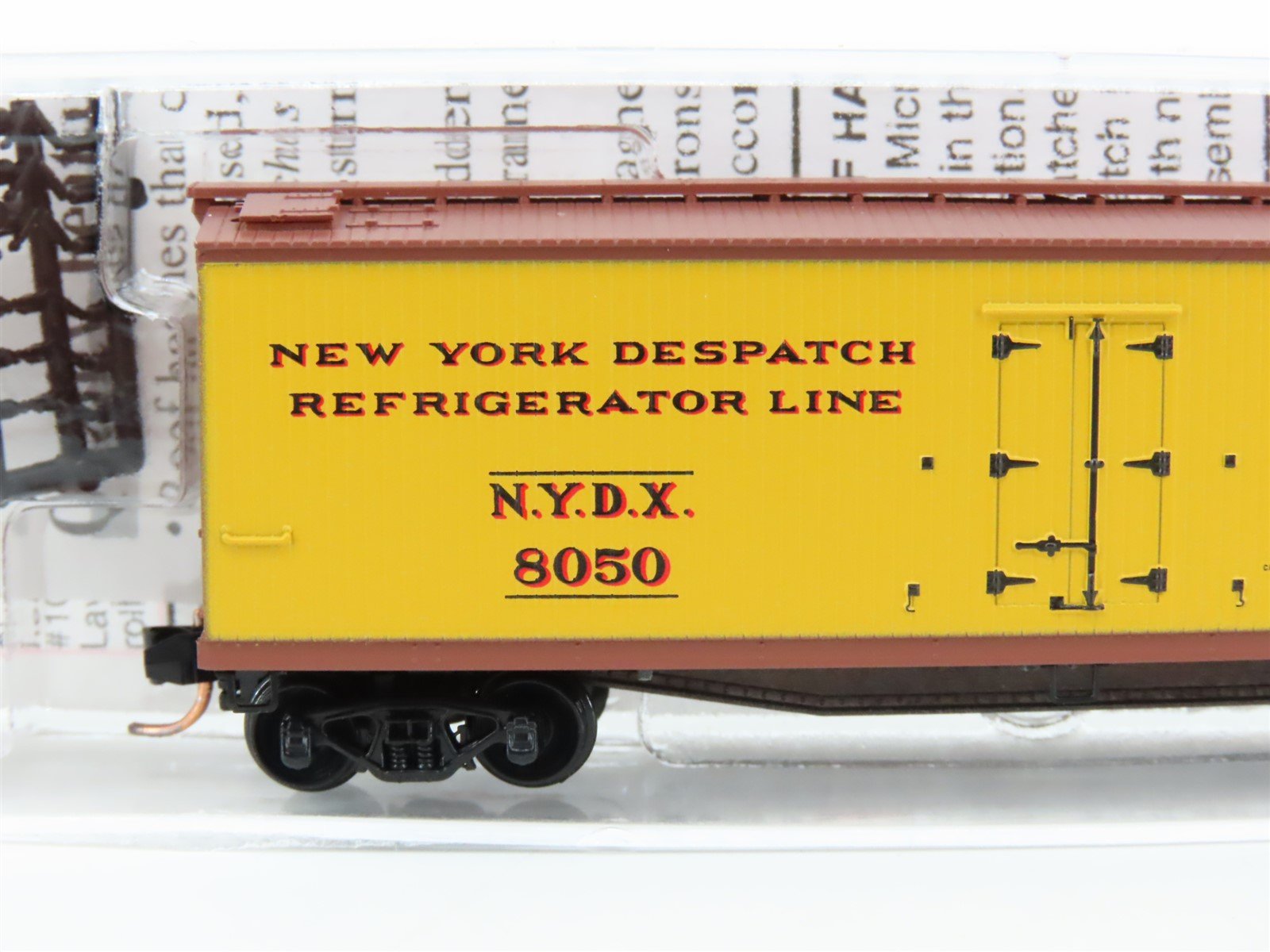 N Scale Micro-Trains MTL 04700080 NYDX New York Despatch 40' Reefer #8050