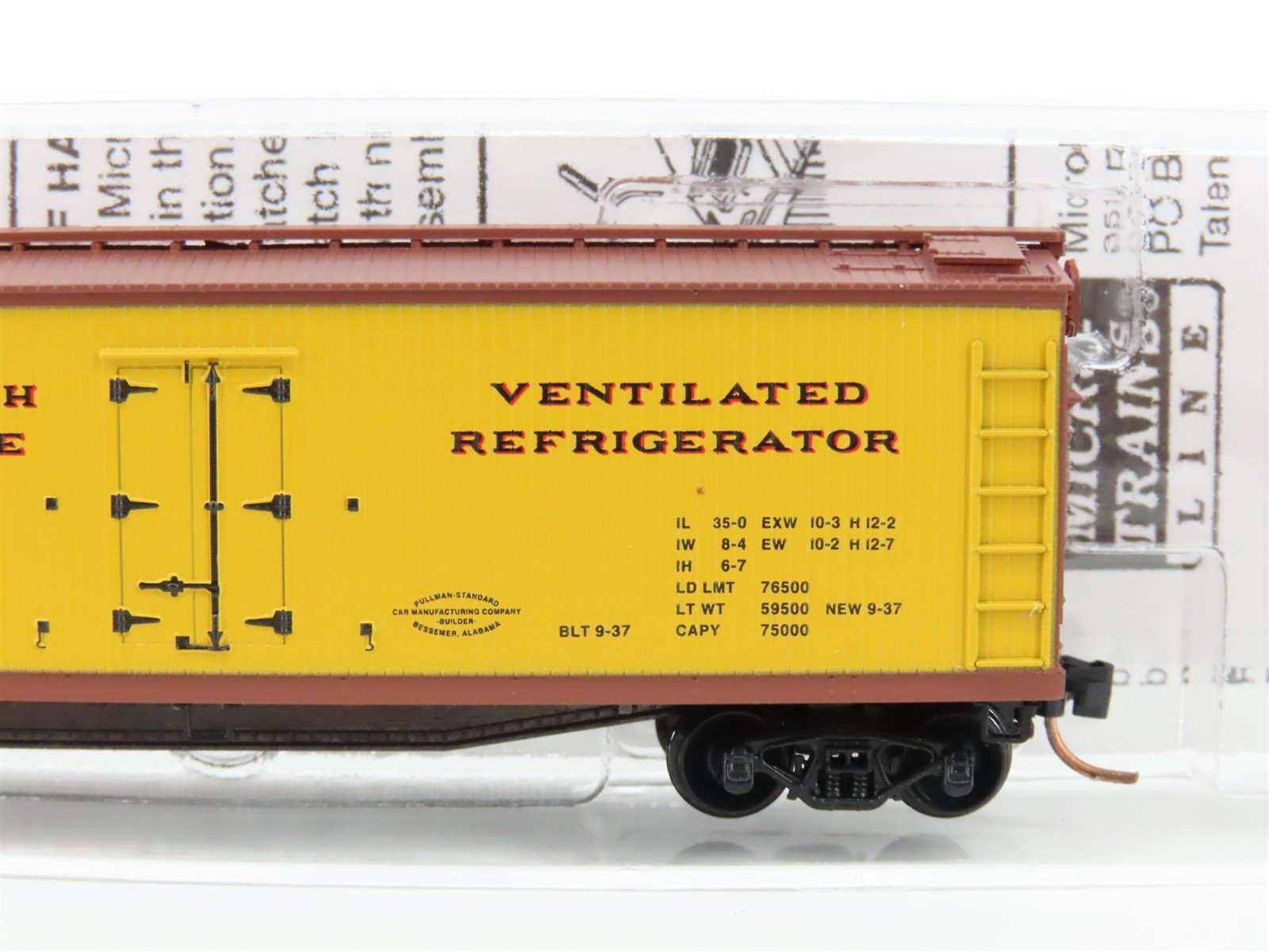 N Scale Micro-Trains MTL 04700080 NYDX New York Despatch 40' Reefer #8050