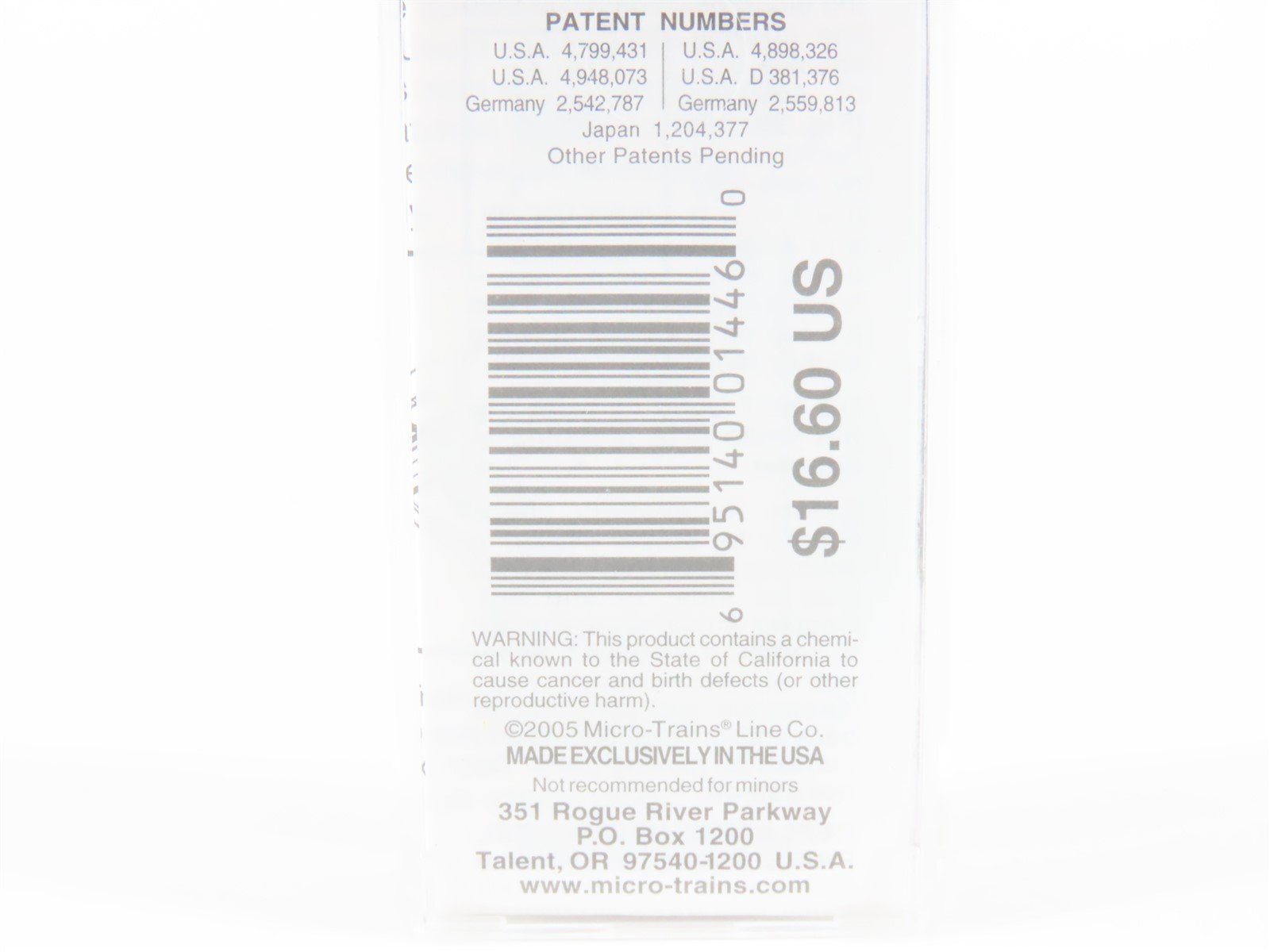 N Scale Micro-Trains MTL 04700080 NYDX New York Despatch 40' Reefer #8050