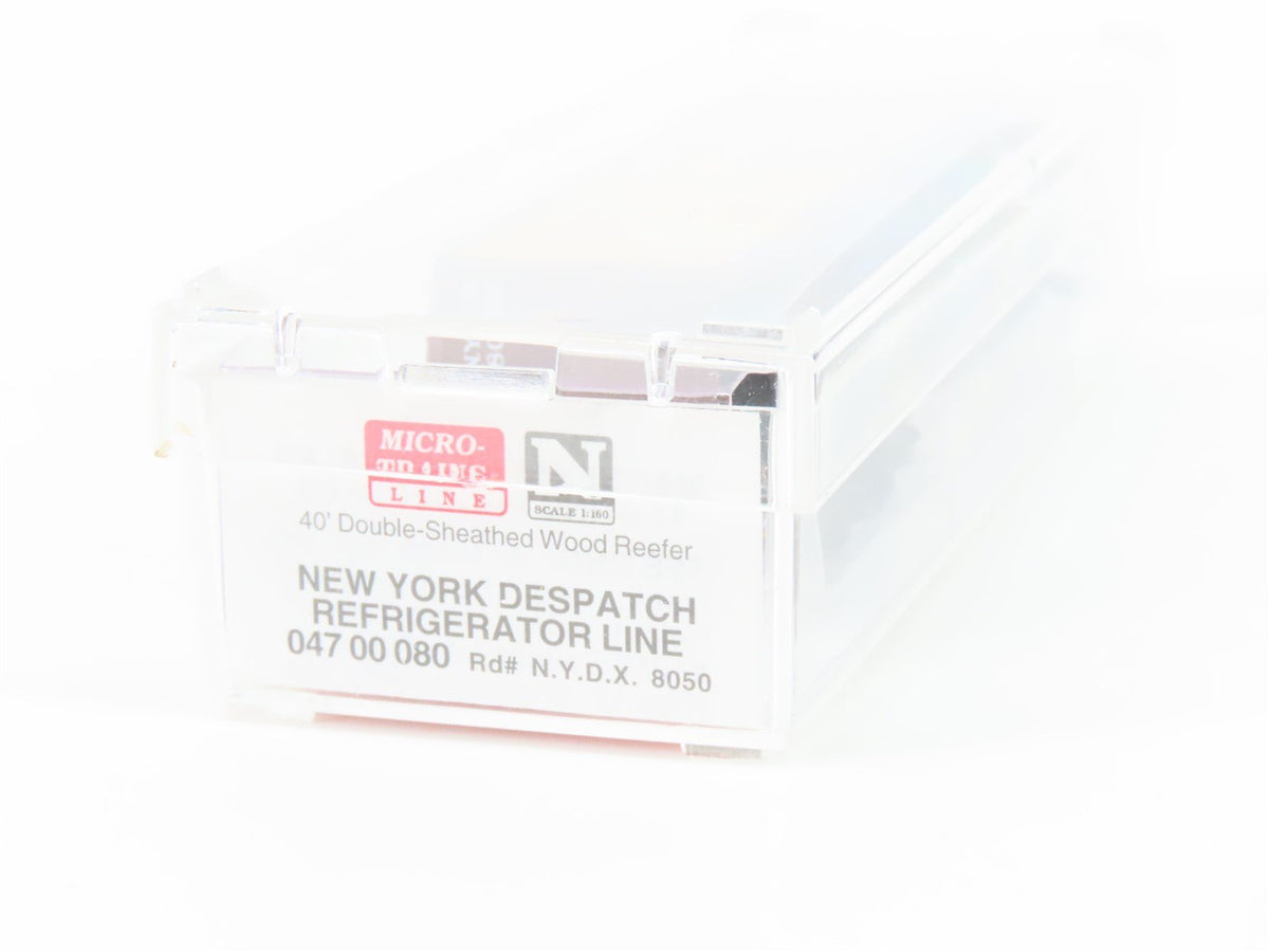 N Scale Micro-Trains MTL 04700080 NYDX New York Despatch 40&#39; Reefer #8050