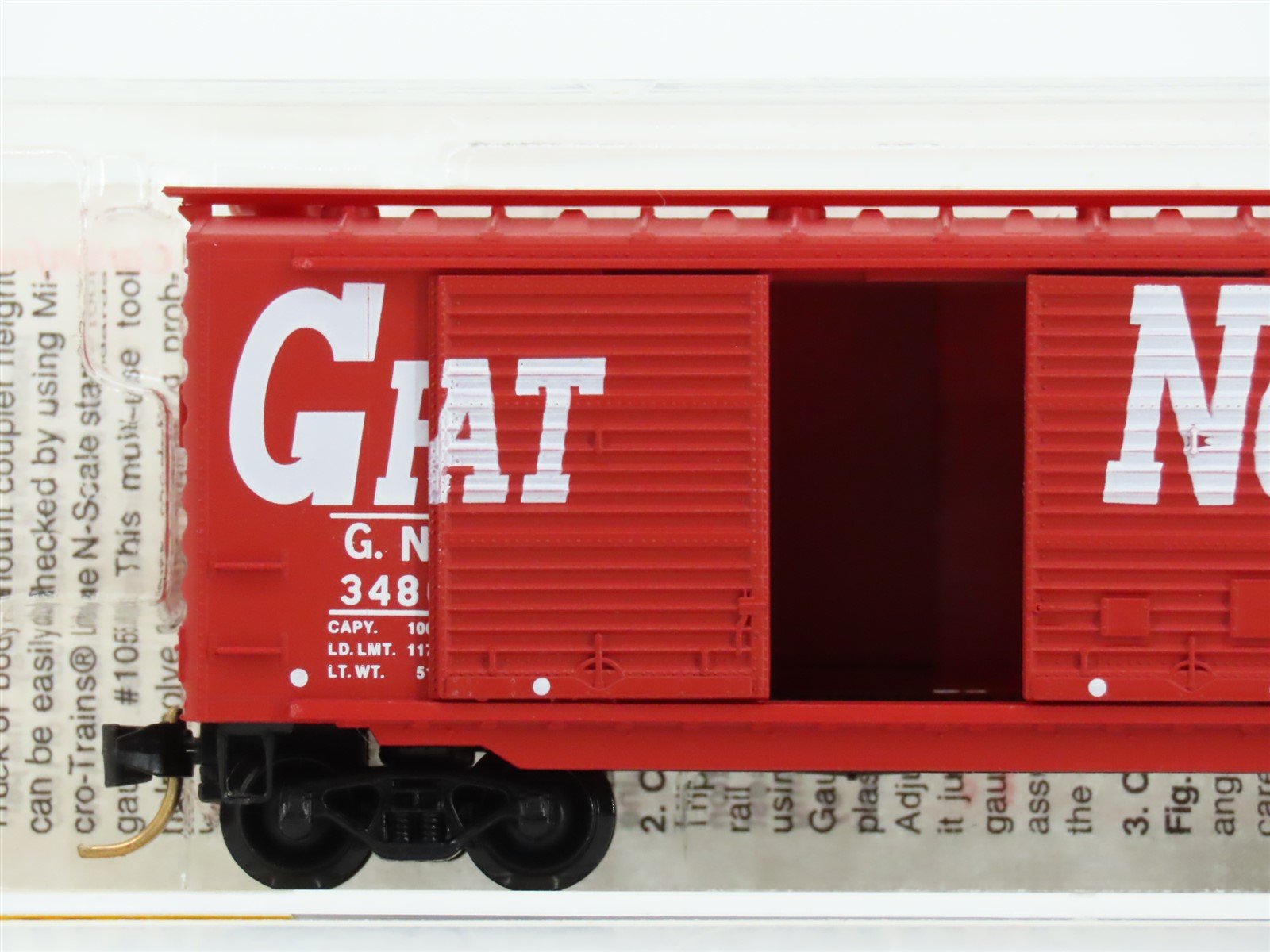 N Scale Micro-Trains MTL 23220 GN Great Northern 40' Standard Boxcar #3486