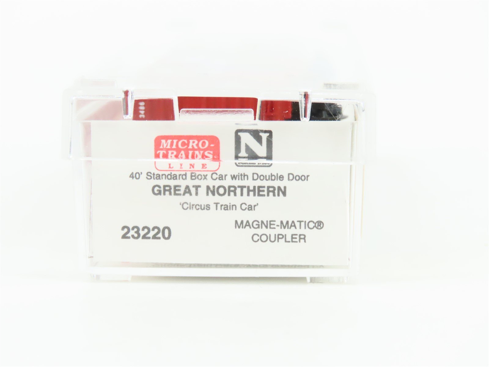 N Scale Micro-Trains MTL 23220 GN Great Northern 40' Standard Boxcar #3486