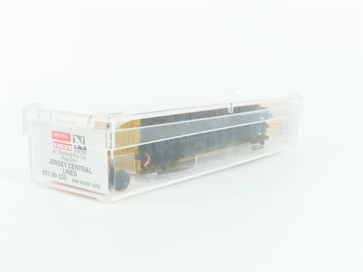 N Scale Micro-Trains MTL 02100520 NJDX Jersey Central 40&#39; Standard Boxcar #1476