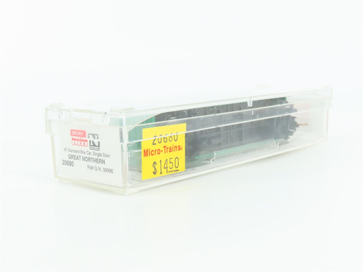 N Scale Micro-Trains MTL 20680 GN Great Northern &quot;Goat&quot; 40&#39; Boxcar #39996