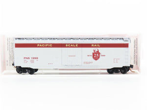 N Micro-Trains MTL PNS9 PNS Pacific Scale Rail 25th Anniversary Box Car #1999