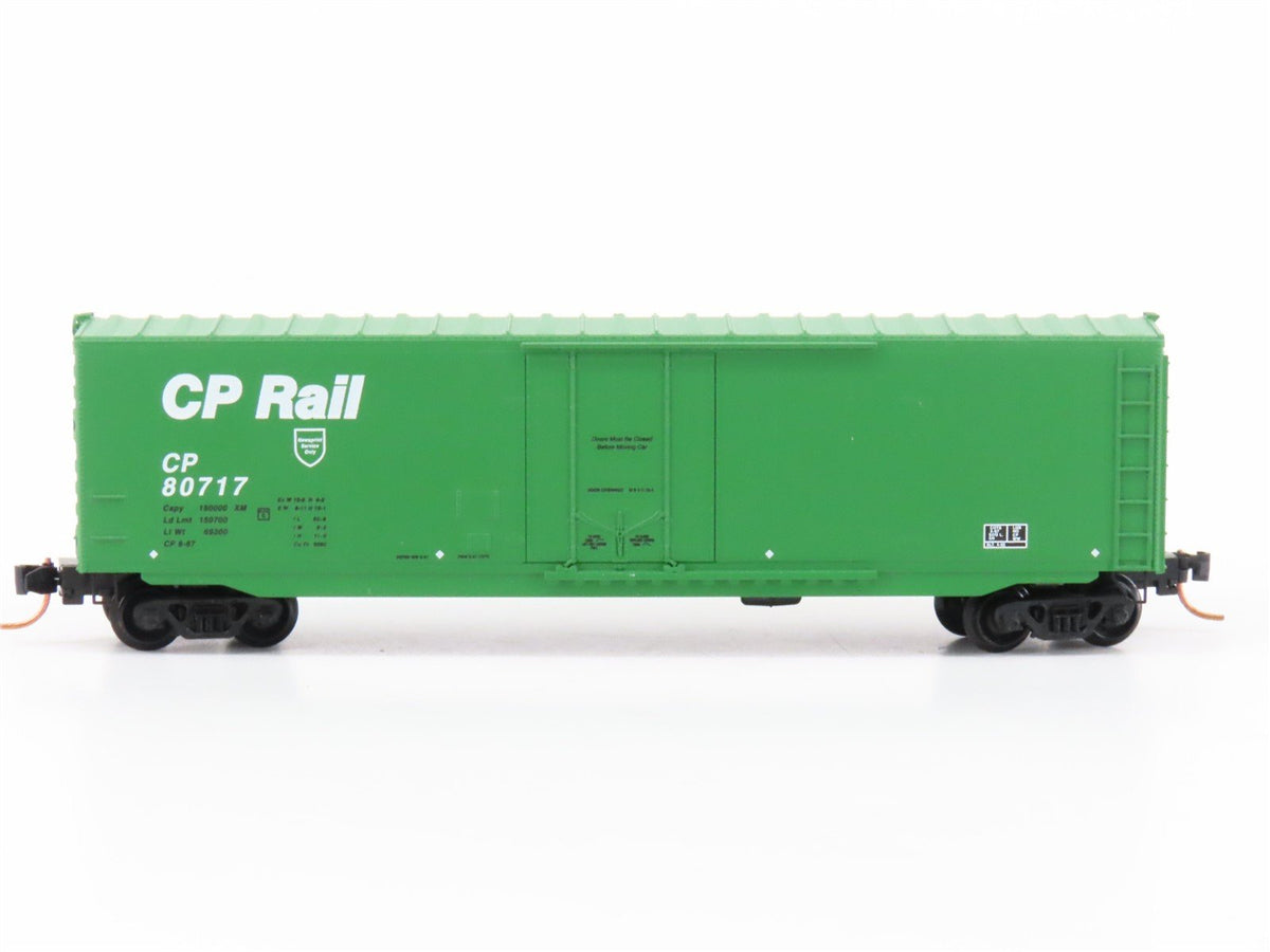 N Micro-Trains MTL GCS Car #8 CP Rail &quot;Warrior&quot; Boxcar #80717 w/ Graffiti
