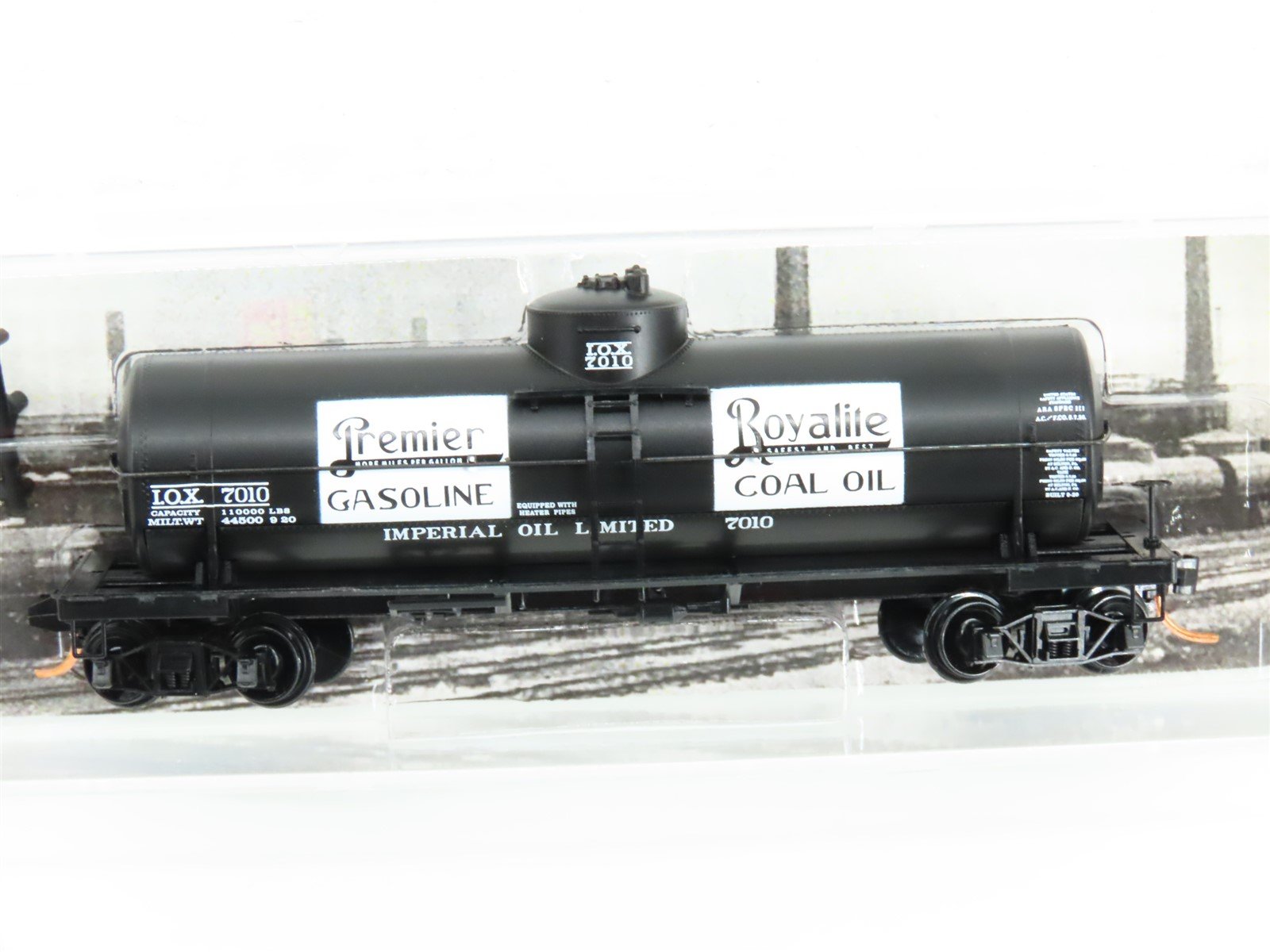 N Micro-Trains MTL 06500770 IQX Imperial Gas 39' Single Dome Tankcar #7010