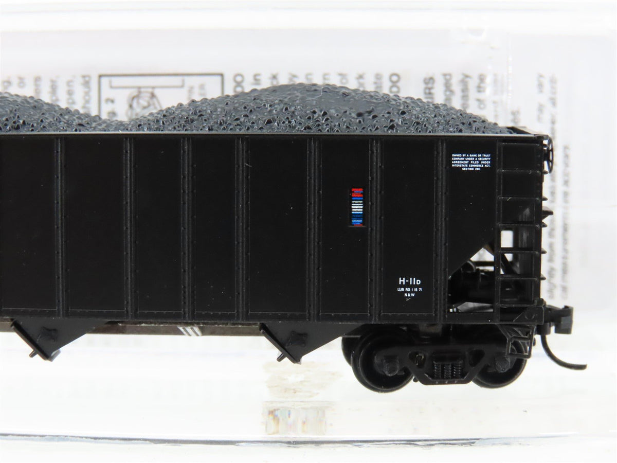 N Scale Micro-Trains MTL 10800421 NW Norfolk &amp; Western 3-Bay Hopper #118894