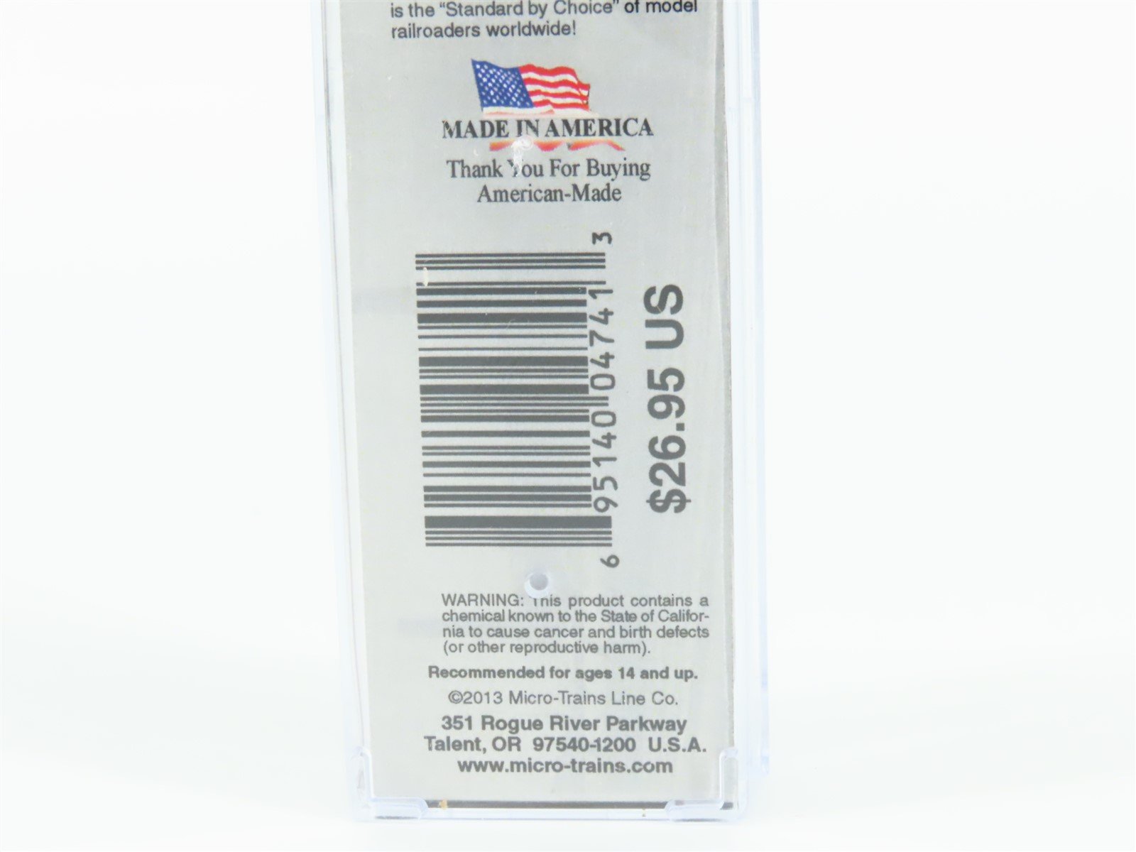 N Micro-Trains MTL 06500740 WRNX Warren Petroleum 39' Single Dome Tankcar #204