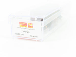 N Scale Micro-Trains MTL 05500530 CR Conrail Railroad 2-Bay Hopper #404138