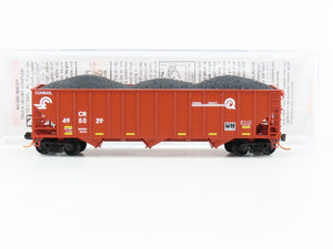 N Scale Micro-Trains MTL 10800322 CR Conrail Railroad 3-Bay Hopper #495029