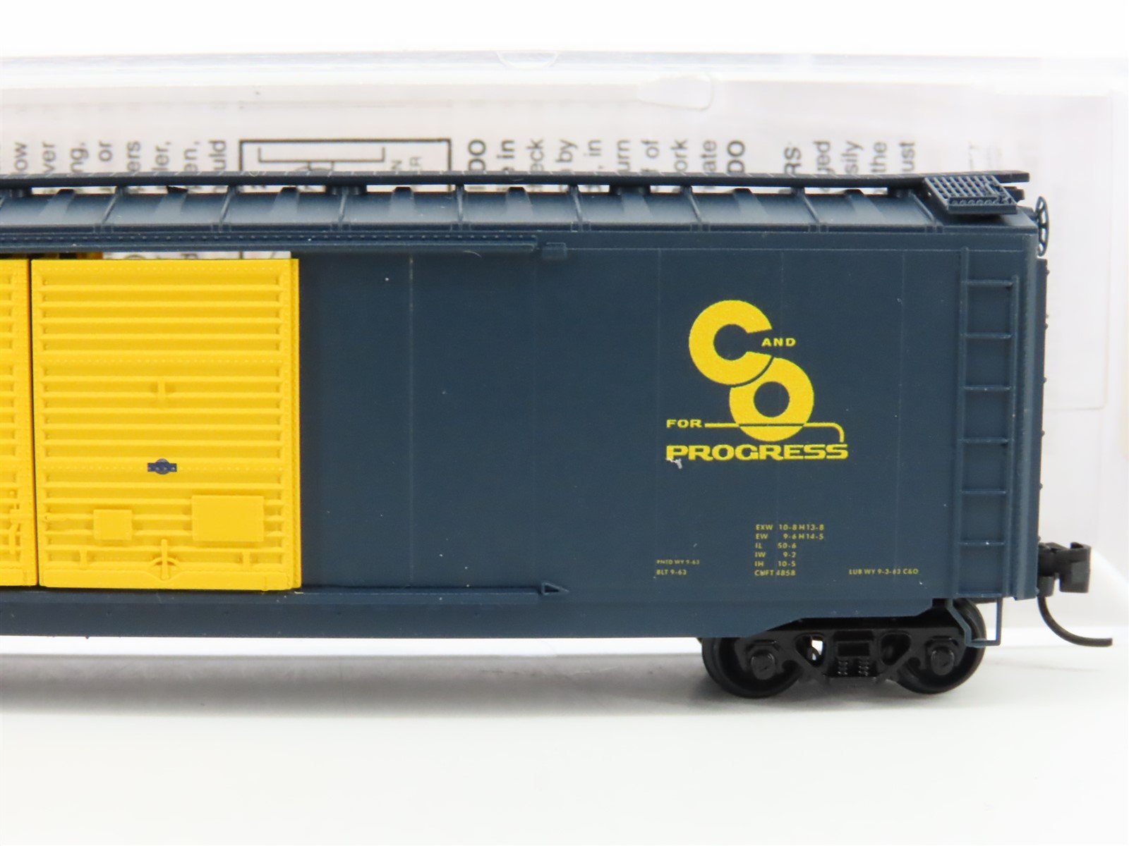 N Scale Micro-Trains MTL 03400450 C&O Chesapeake & Ohio 50' Box Car #5916