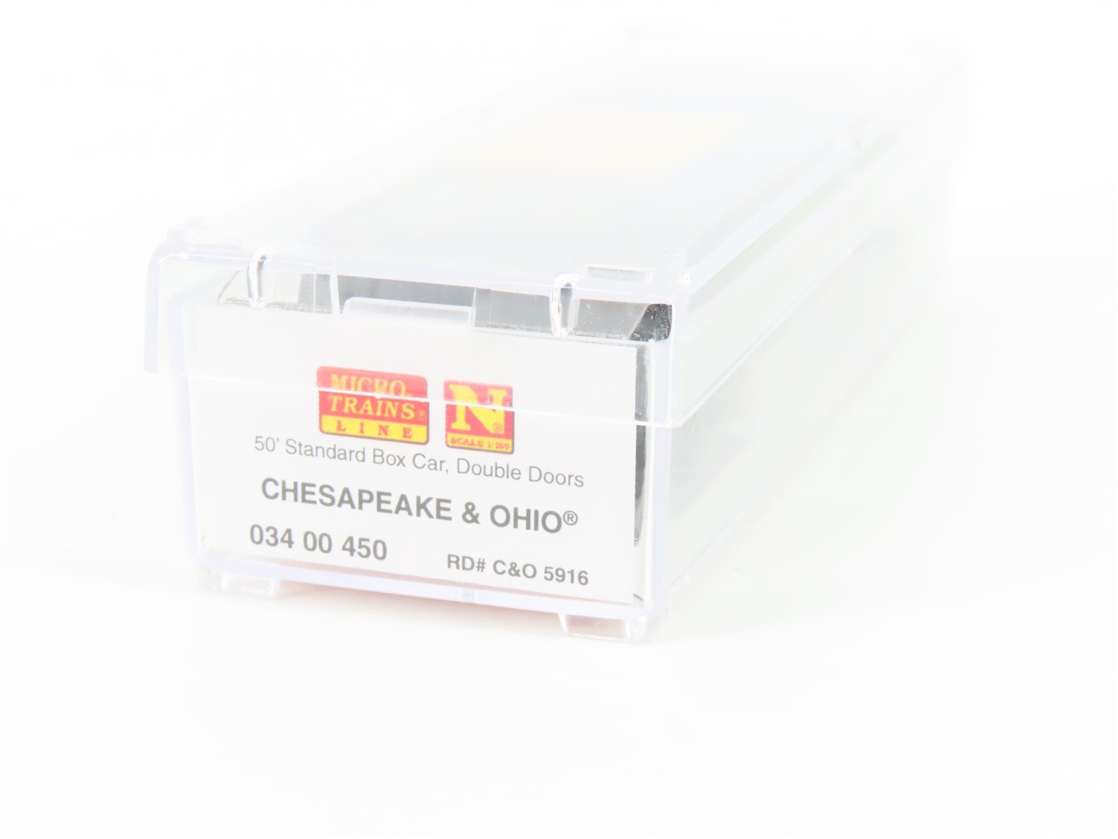 N Scale Micro-Trains MTL 03400450 C&O Chesapeake & Ohio 50' Box Car #5916