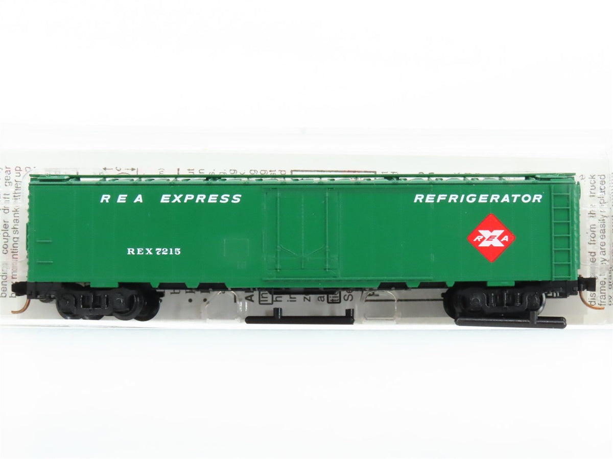 N Scale Micro-Trains MTL 52020 REX Railway Express Agency 52&#39; Reefer Car #7215