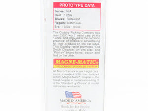 N Micro-Trains MTL 04900760 CRLX Cudahy Old Dutch Cleanser 40' Reefer #1001