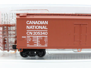 N Scale Micro-Trains MTL 04700160 CN Canadian National 40' Wood Reefer #205340