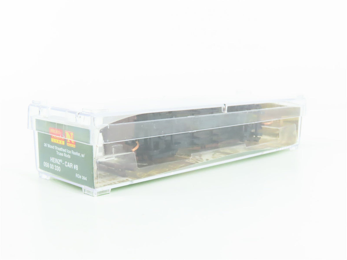 N Micro-Trains MTL 05800330 HPRL Heinz #8 36&#39; Wood Sheathed Ice Reefer #394