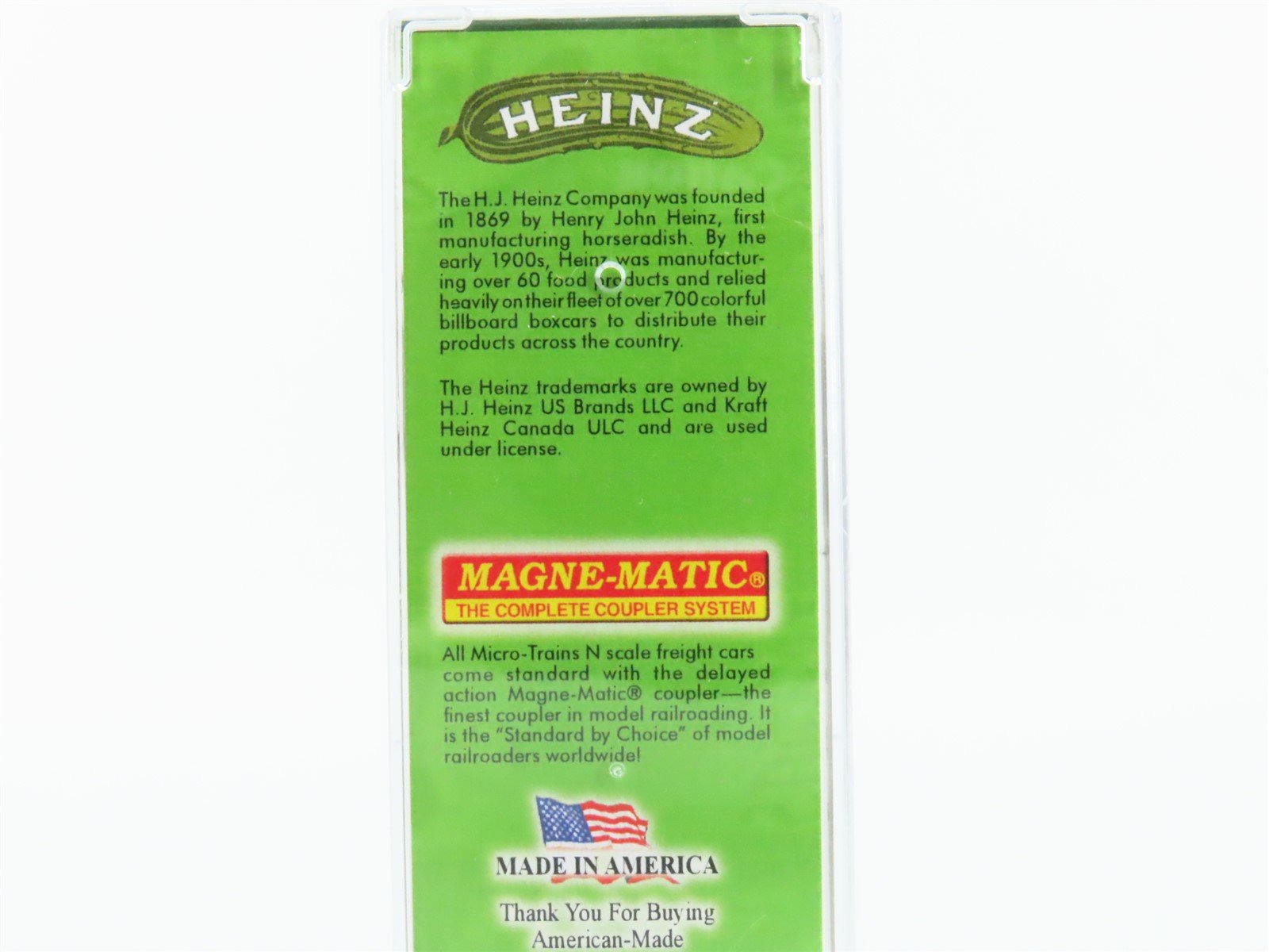 N Scale Micro-Trains MTL 05800340 Heinz #9 Baked Beans 36' Ice Reefer #312