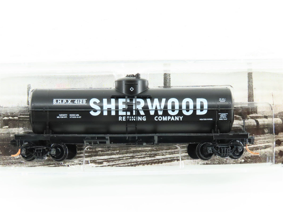 N Scale Micro-Trains MTL 06500760 SHPX Sherwood 39&#39; Single Dome Tankcar #4129