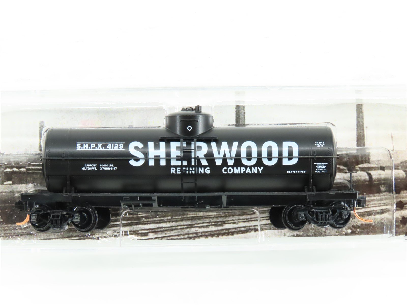 N Scale Micro-Trains MTL 06500760 SHPX Sherwood 39' Single Dome Tankcar #4129