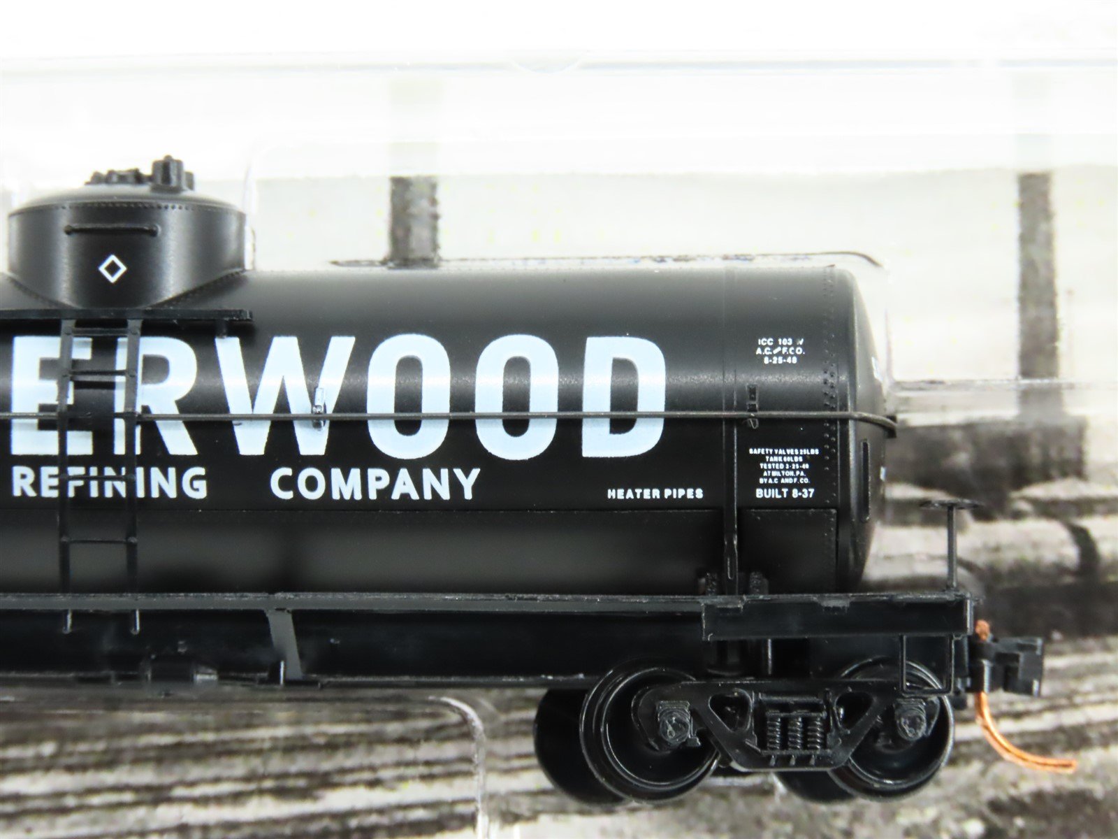 N Scale Micro-Trains MTL 06500760 SHPX Sherwood 39' Single Dome Tankcar #4129