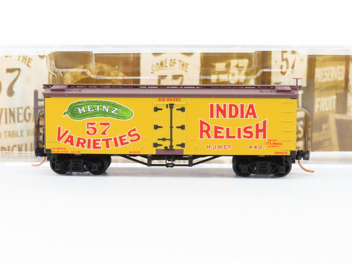 N Micro-Trains MTL 05800420 HJHC Heinz Series #3 India Relish 36&#39; Reefer #440