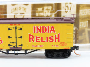 N Micro-Trains MTL 05800420 HJHC Heinz Series #3 India Relish 36' Reefer #440