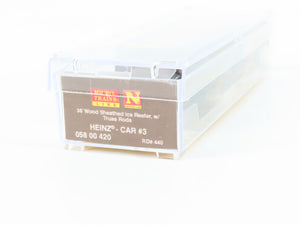 N Micro-Trains MTL 05800420 HJHC Heinz Series #3 India Relish 36' Reefer #440