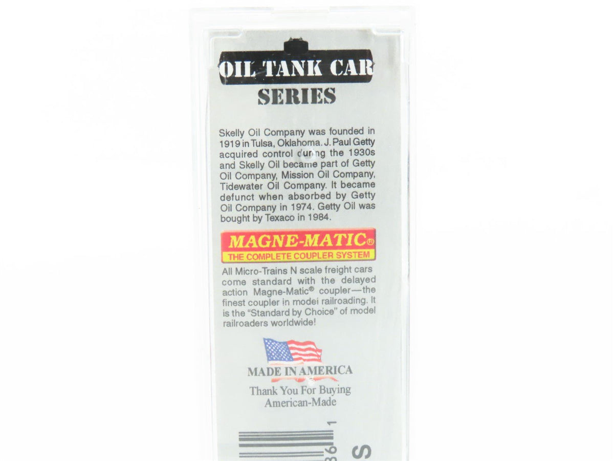 N Scale Micro-Trains MTL 06500780 SKYX Skelly Oil 39&#39; Single Dome Tankcar #2293