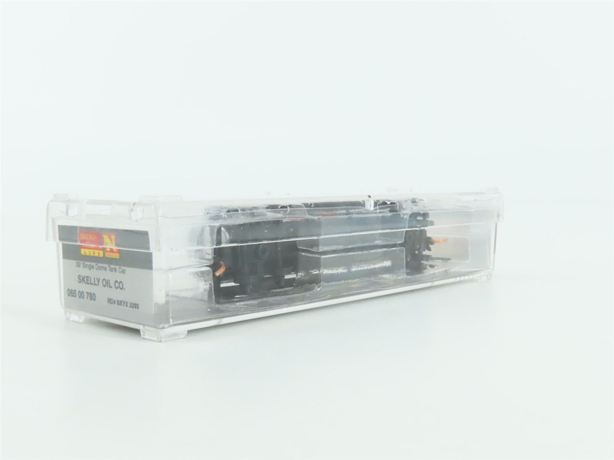 N Scale Micro-Trains MTL 06500780 SKYX Skelly Oil 39&#39; Single Dome Tankcar #2293
