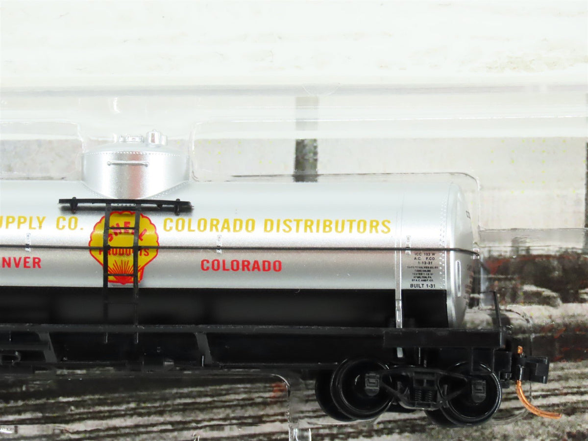 N Scale Micro-Trains MTL 06500790 CTTX Navy Gas 39&#39; Single Dome Tankcar #8506