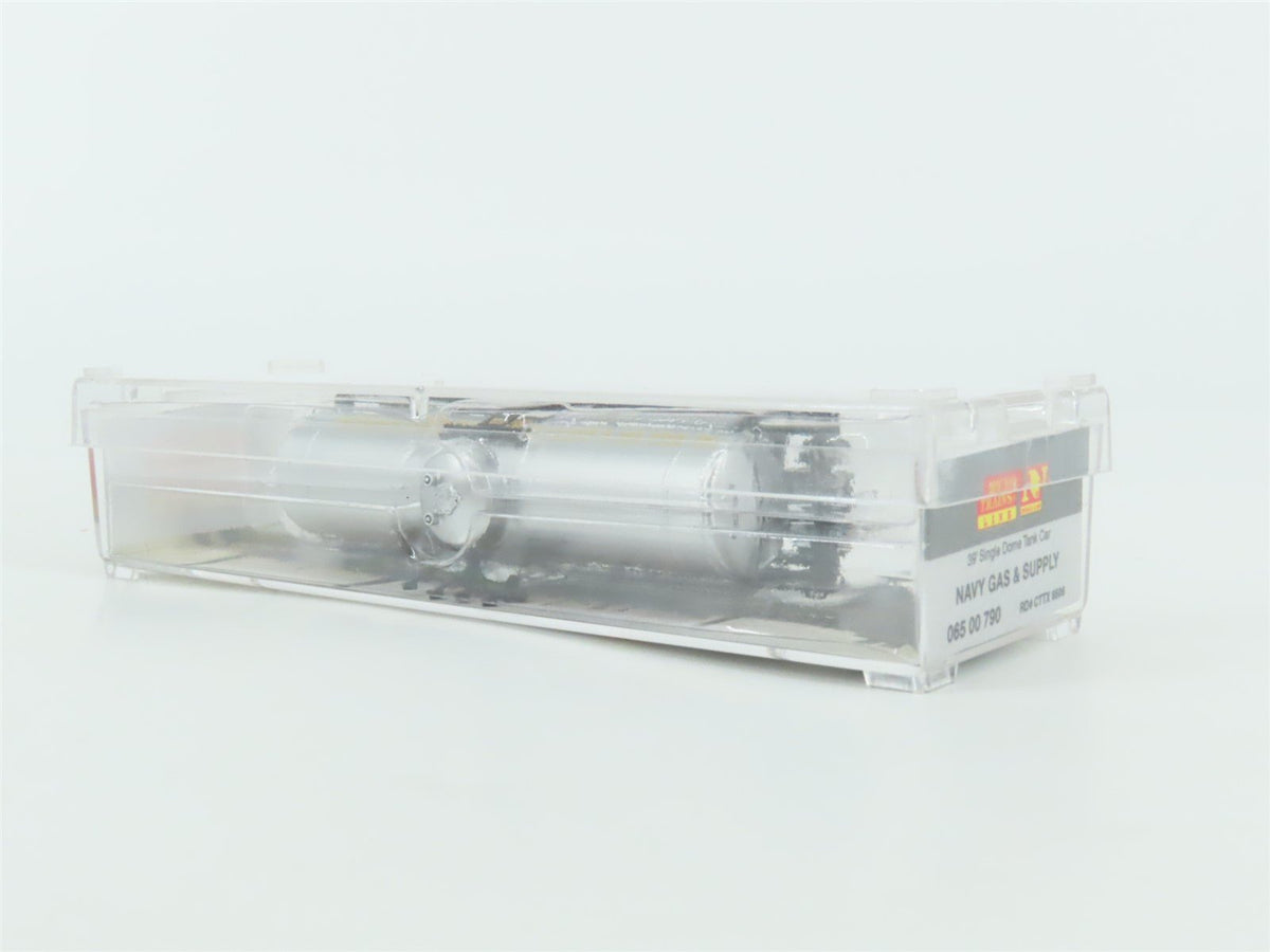 N Scale Micro-Trains MTL 06500790 CTTX Navy Gas 39&#39; Single Dome Tankcar #8506