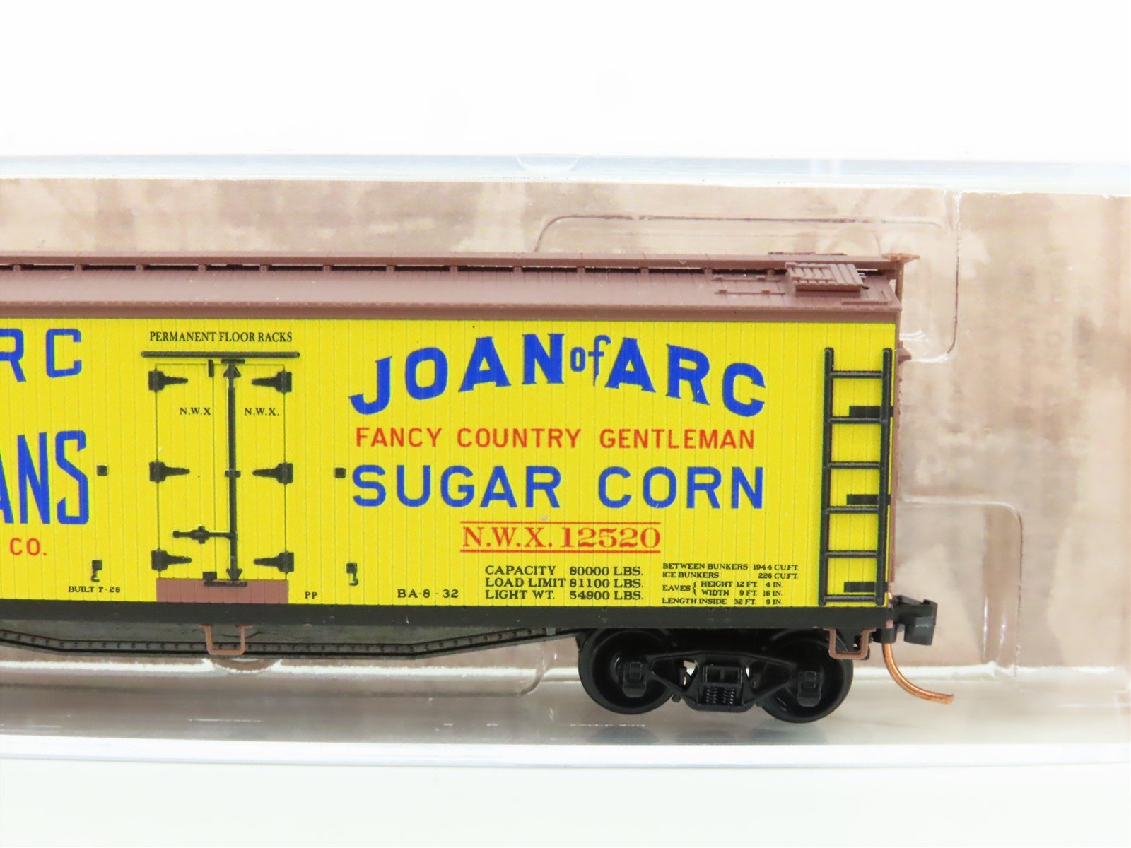 N Micro-Trains MTL 04900810 Farm To Table #2 NWX Joan of Arc 40' Reefer #12520