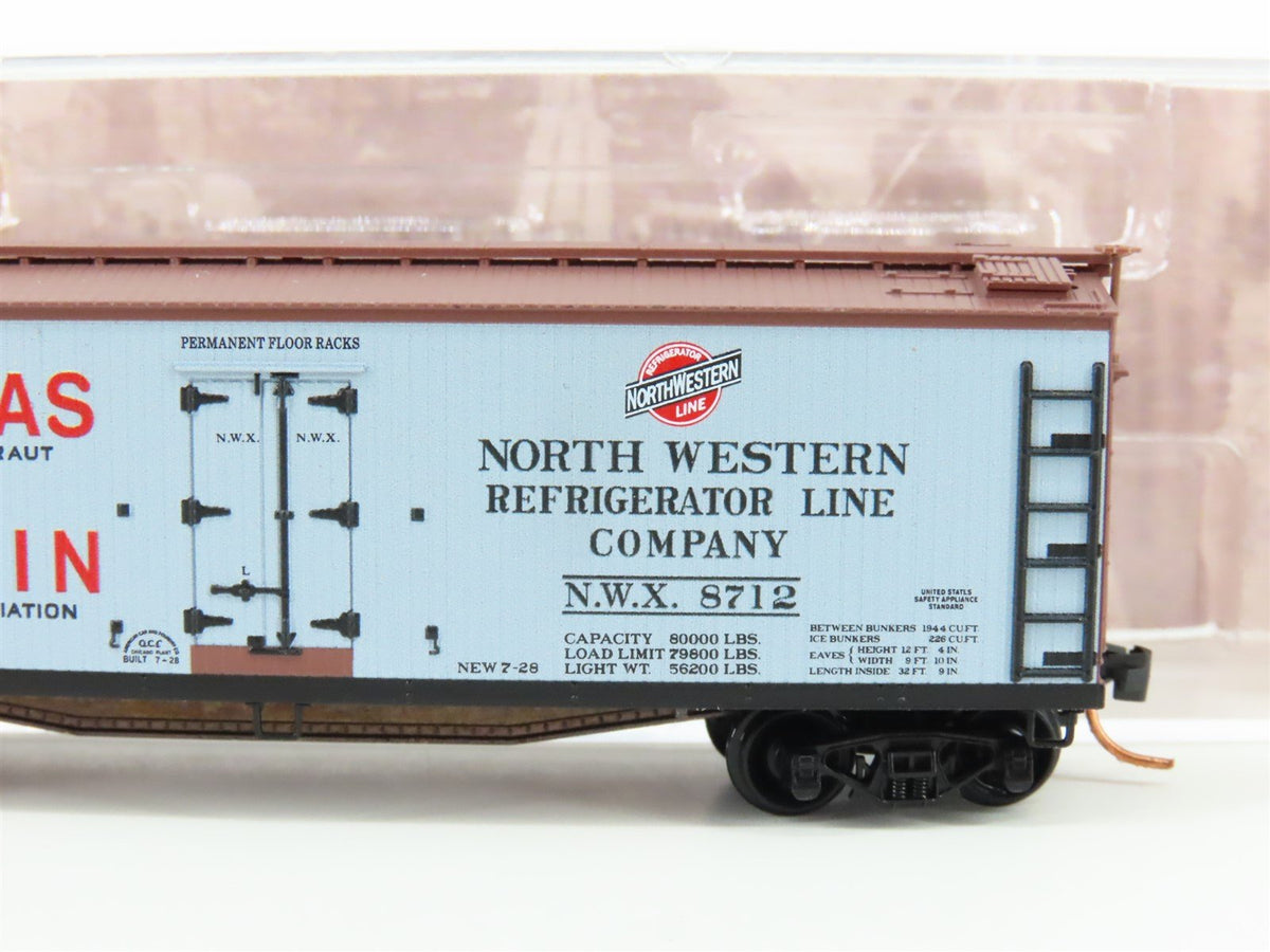 N Micro-Trains MTL 04900840 Farm To Table #5 NWX Wisconsin Canners Reefer #8712