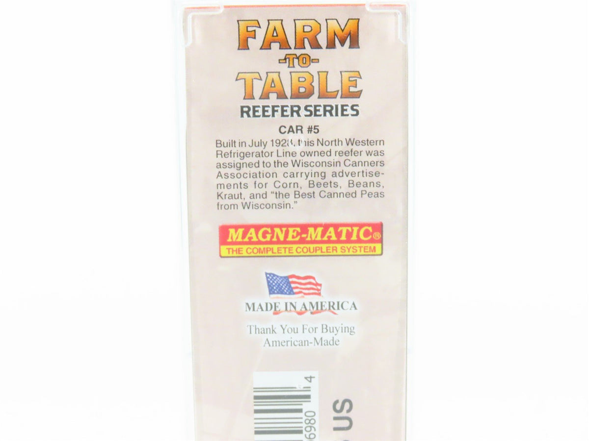 N Micro-Trains MTL 04900840 Farm To Table #5 NWX Wisconsin Canners Reefer #8712