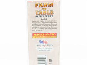 N Micro-Trains MTL 04900840 Farm To Table #5 NWX Wisconsin Canners Reefer #8712