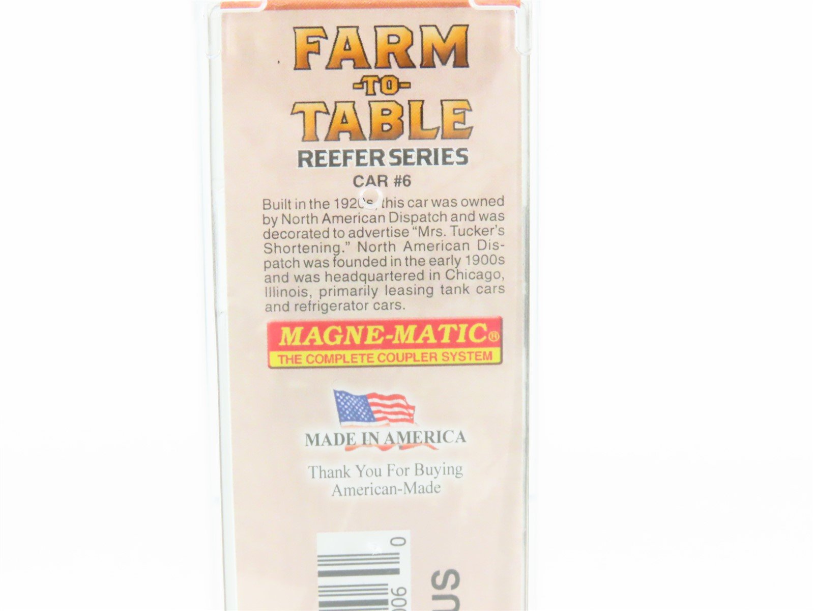 N Micro-Trains MTL 05800470 Farm To Table #6 NADX Mrs. Tucker's 36' Reefer #2649