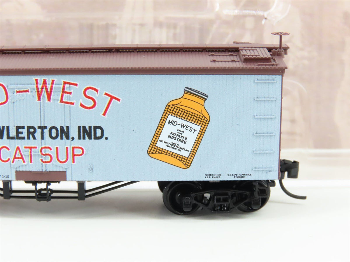 N Micro-Trains MTL 05800480 Farm To Table NADX Mid-West Catsup 36&#39; Reefer #4722