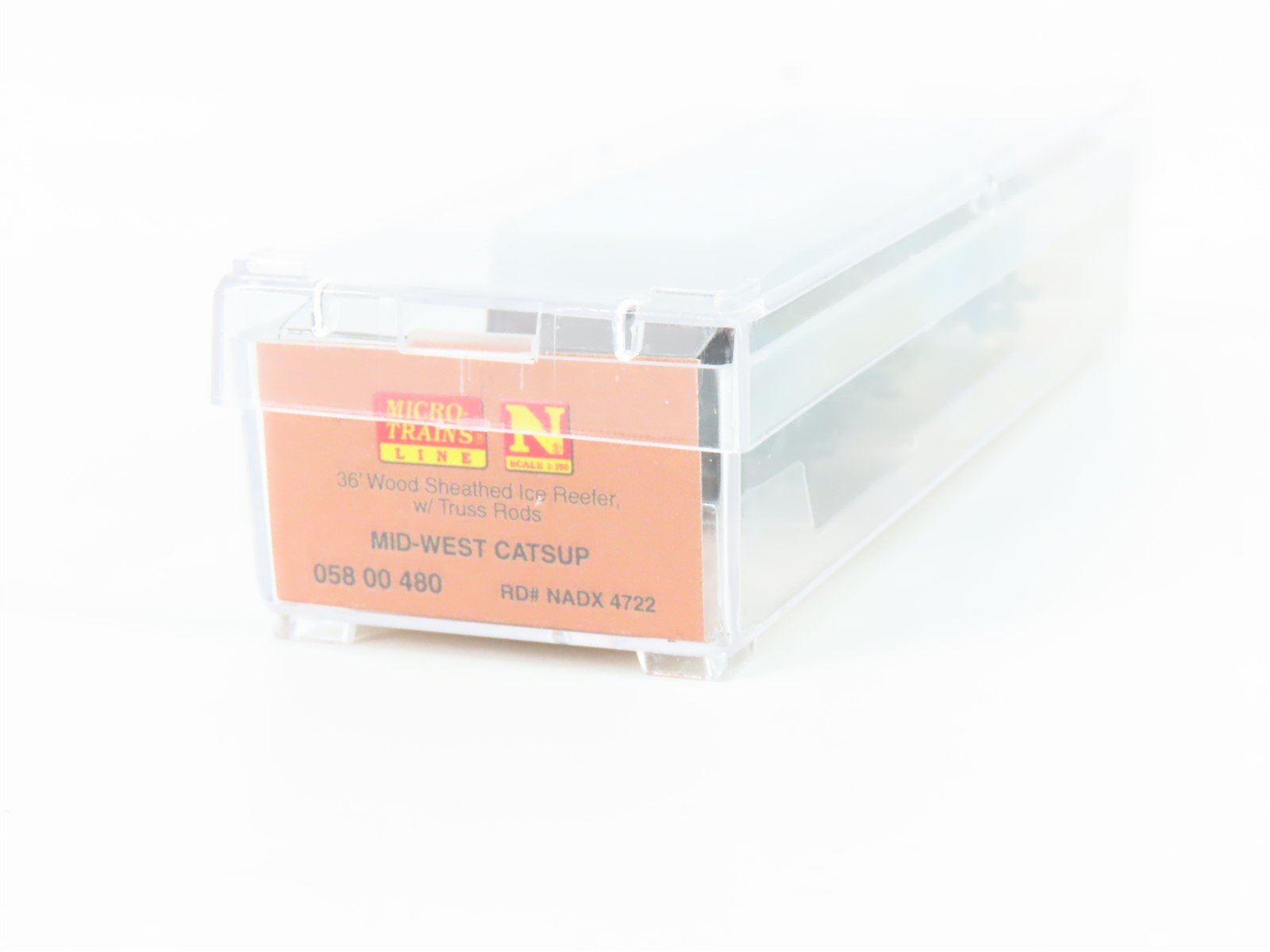 N Micro-Trains MTL 05800480 Farm To Table NADX Mid-West Catsup 36' Reefer #4722