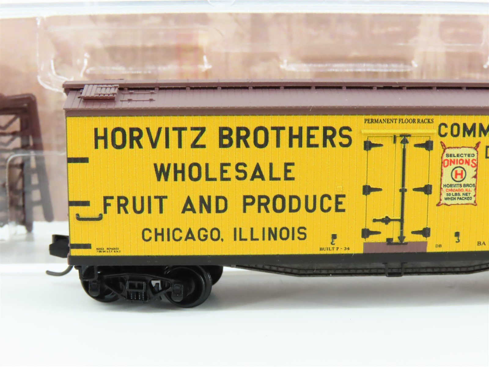 N Scale Micro-Trains MTL 04900870 NWX Horvitz Bros Wholesale 40' Reefer #14404
