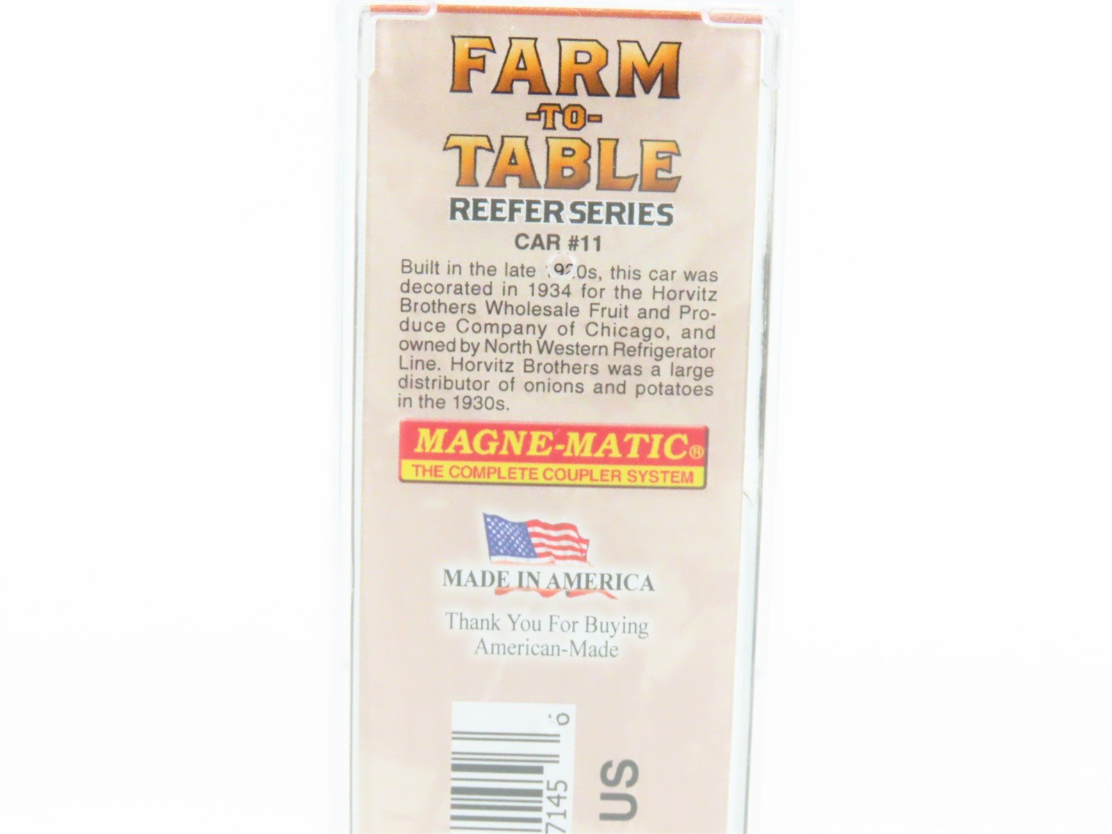 N Scale Micro-Trains MTL 04900870 NWX Horvitz Bros Wholesale 40' Reefer #14404