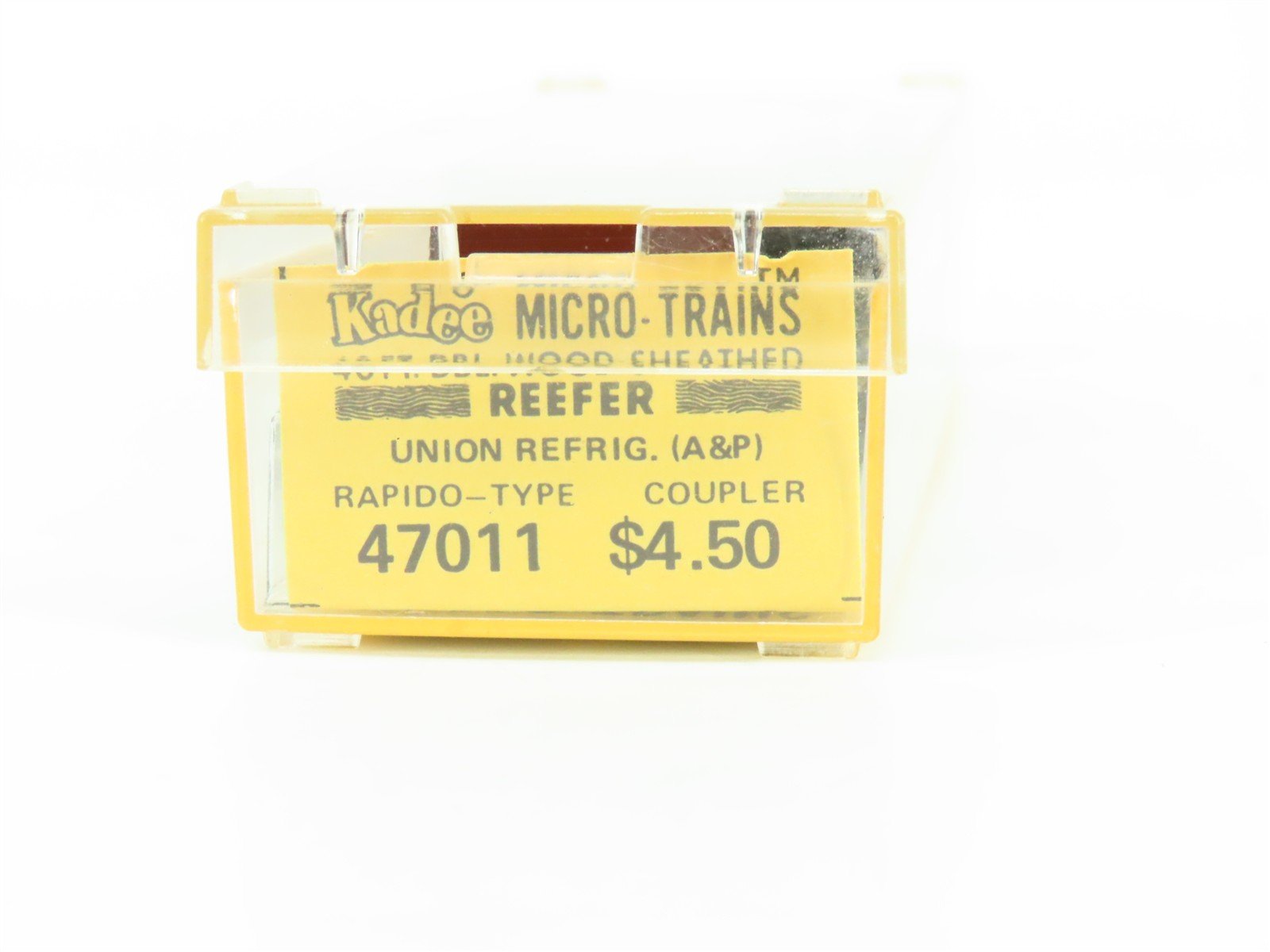 N Micro-Trains MTL/Kadee 47011 URTC A&P Atlantic & Pacific 40' Reefer Car #23099