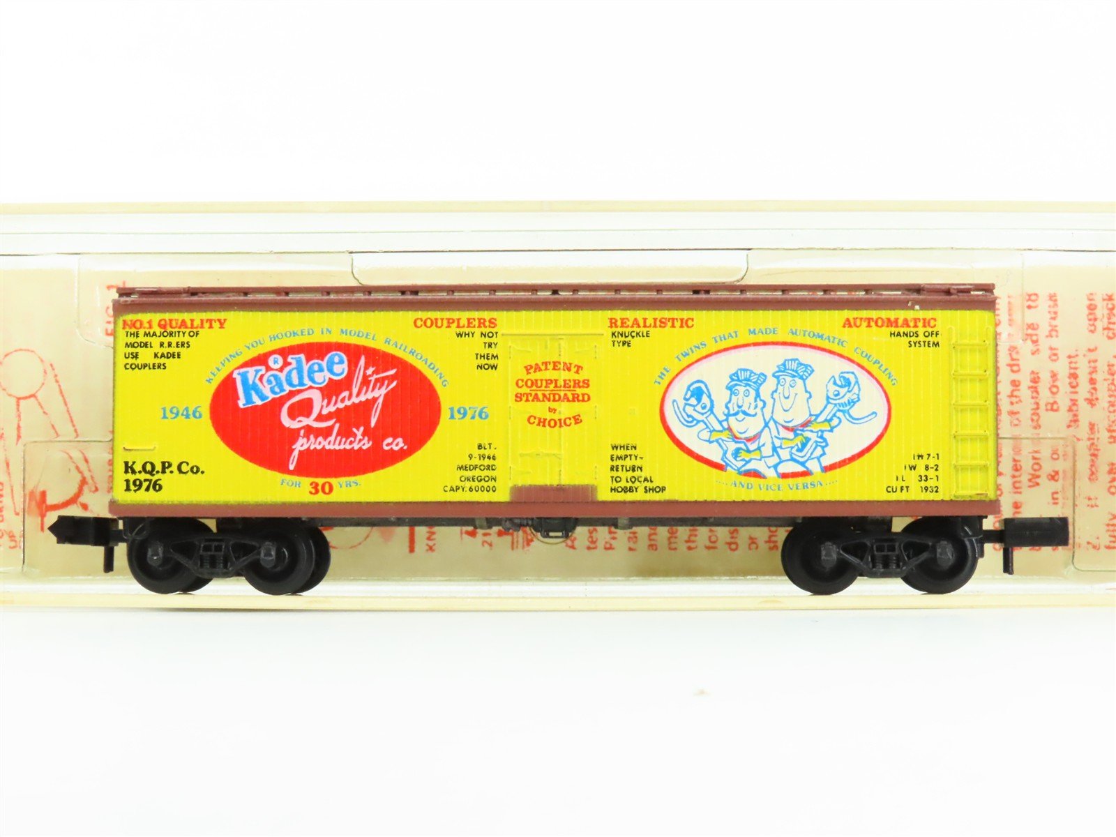 N Micro-Trains MTL/Kadee 47991 KQPC Kadee 1946-1976 40' Reefer Car #1976