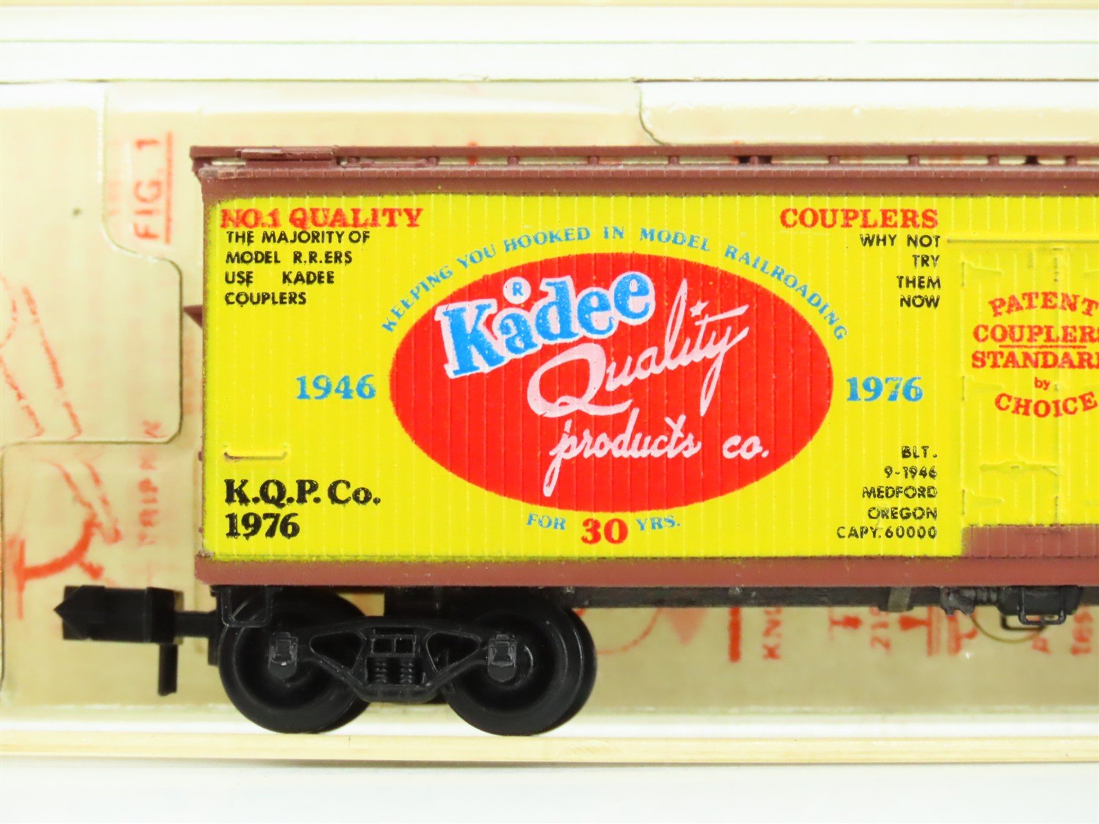N Micro-Trains MTL/Kadee 47991 KQPC Kadee 1946-1976 40' Reefer Car #1976