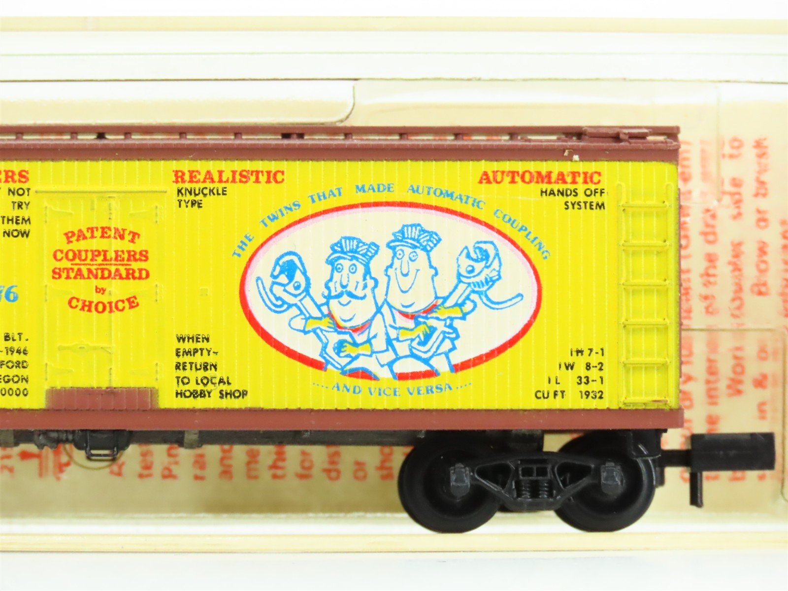 N Micro-Trains MTL/Kadee 47991 KQPC Kadee 1946-1976 40' Reefer Car #1976