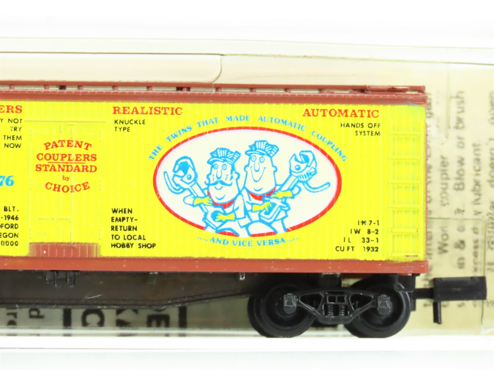 N Micro-Trains MTL/Kadee 47991 KQPC Kadee 1946-1976 40' Reefer Car #1976