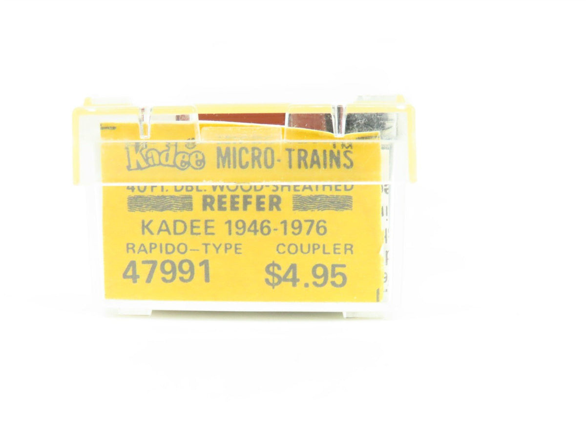 N Micro-Trains MTL/Kadee 47991 KQPC Kadee 1946-1976 40&#39; Reefer Car #1976