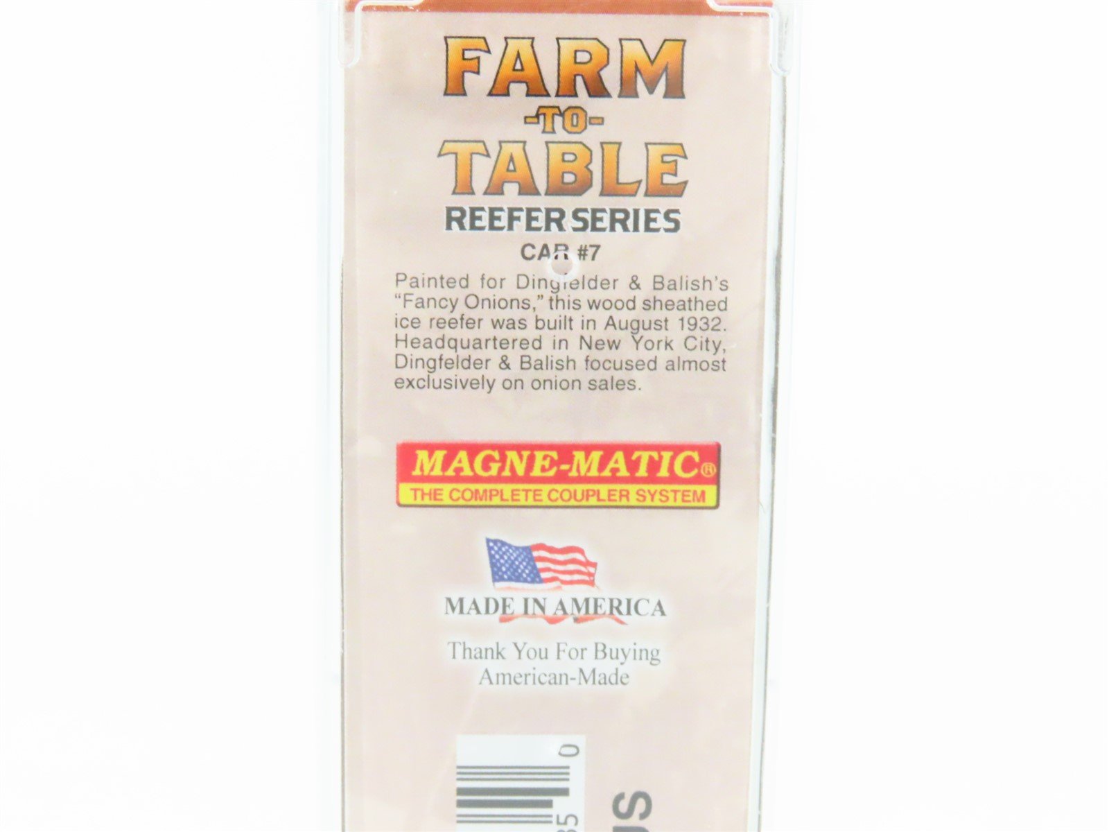 N Scale Micro-Trains MTL 04900850 DABX Dingfelder & Balish 40' Wood Reefer #109