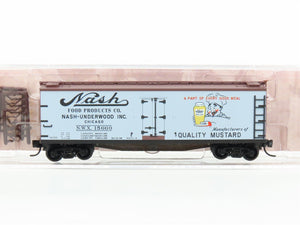 N Scale Micro-Trains MTL 04900860 NWX Nash-Underwood 40' Wood Reefer #15660